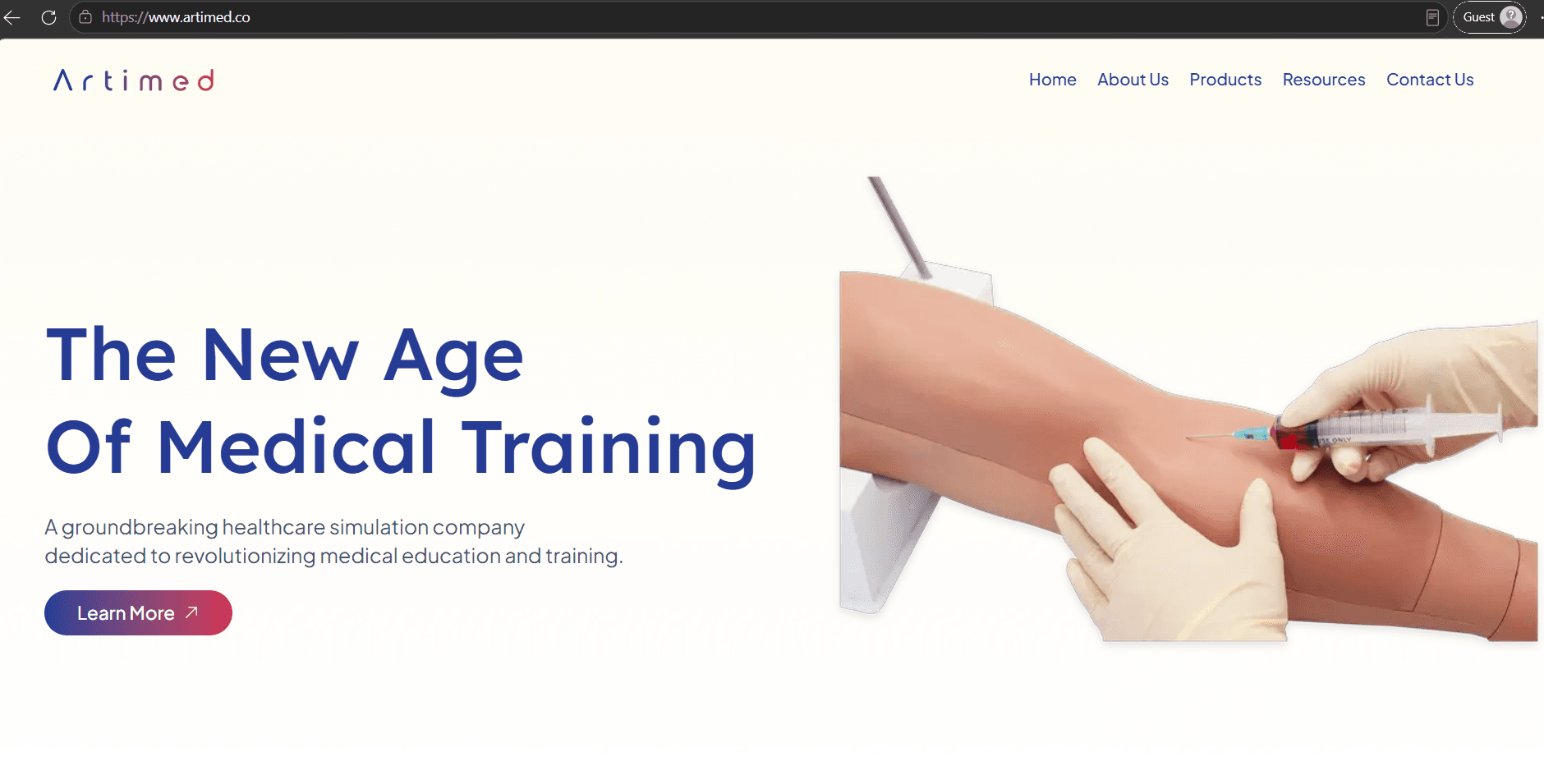ARTIMED COMPANY LIMITED website