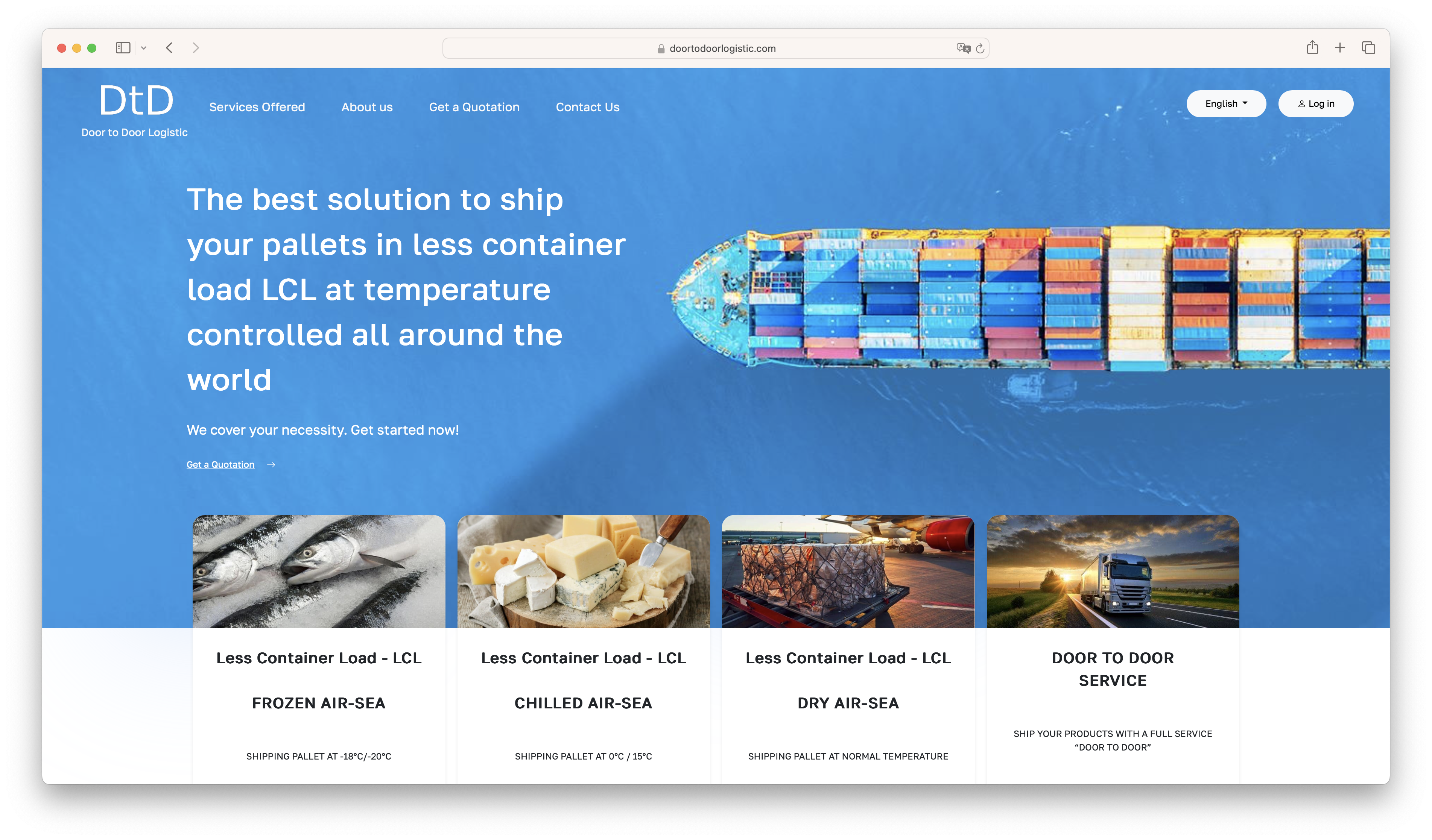 Door to Door website