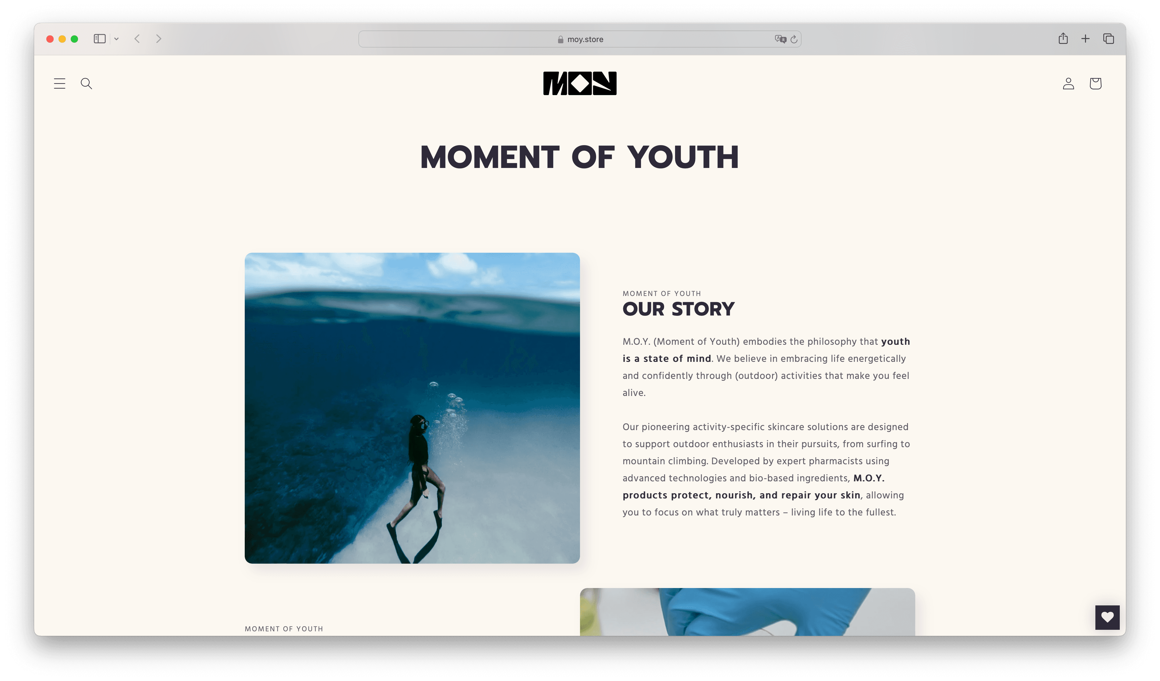 M.O.Y website